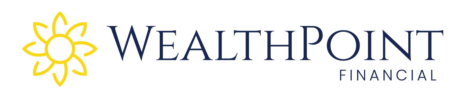 WealthPoint Financial logo with yellow sun icon